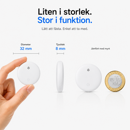 Traxo Tag – Smart Bluetooth-spårare för Apple Hitta