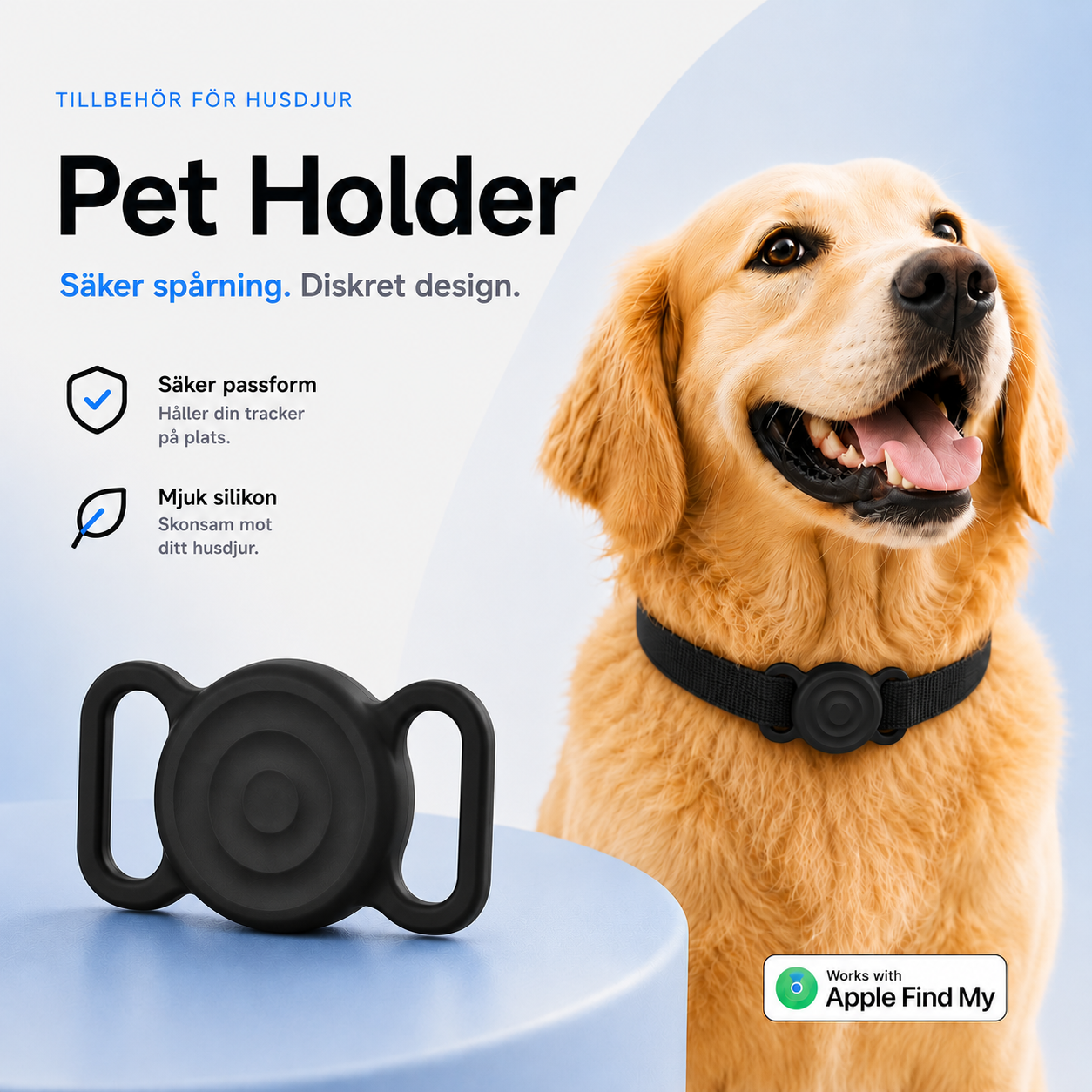 Traxo Pet Holder – Halsbandsfäste för Traxo Tag