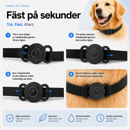 Traxo Pet Holder – Halsbandsfäste för Traxo Tag